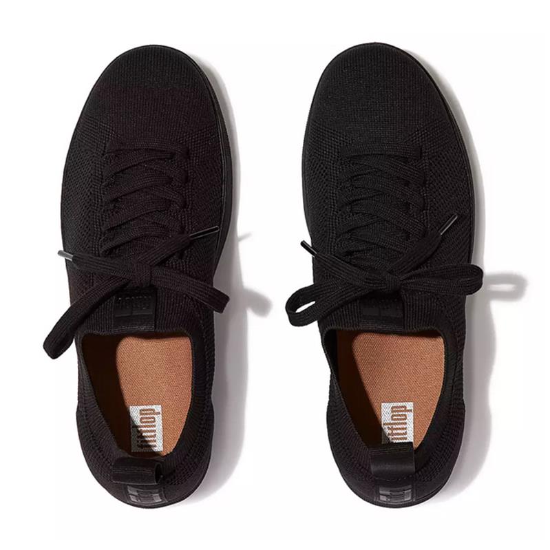 FitFlop RALLY E01 Multi-Knit Sneakers All Black