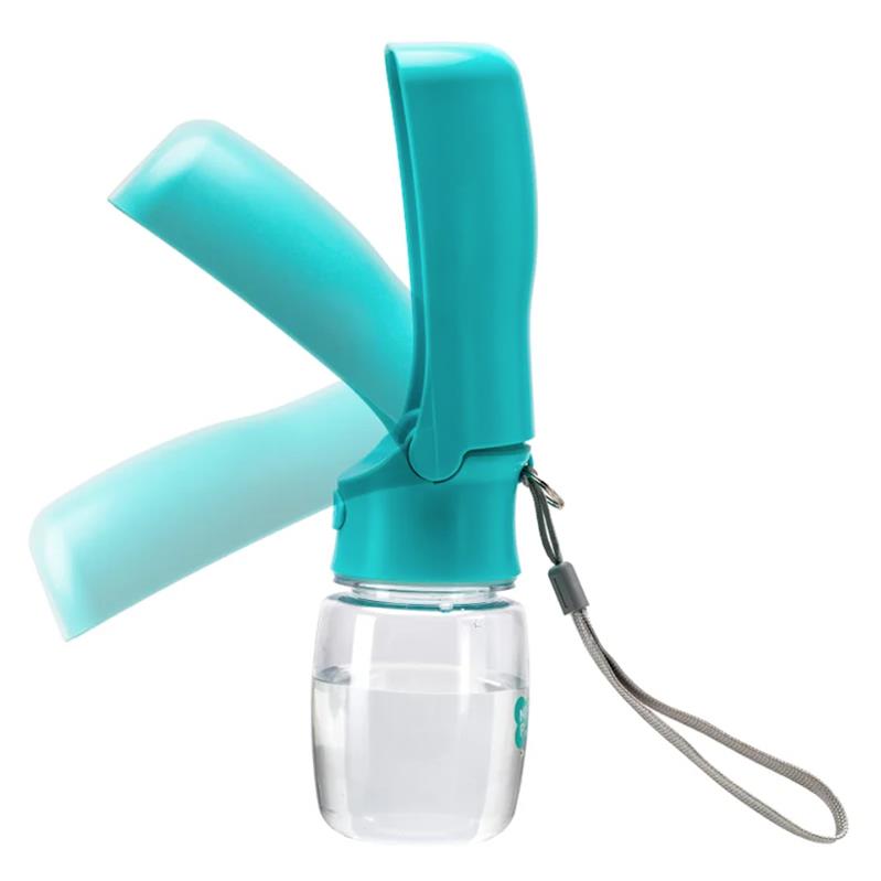 Nice Paws Pet Foldable Water Bottle with Strap 550ml