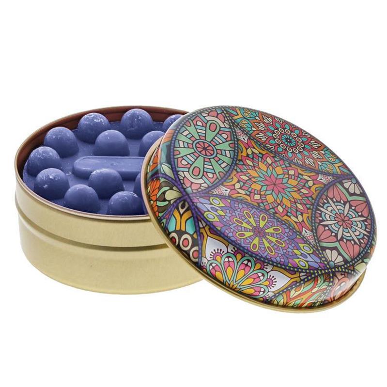 Lemon & Lavender Massaging Soap in Decorative Tin