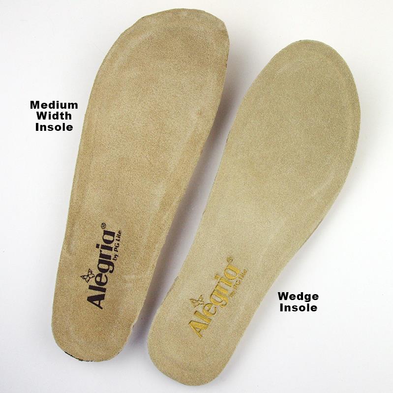 Alegria Replacement Insoles - Wedge Style