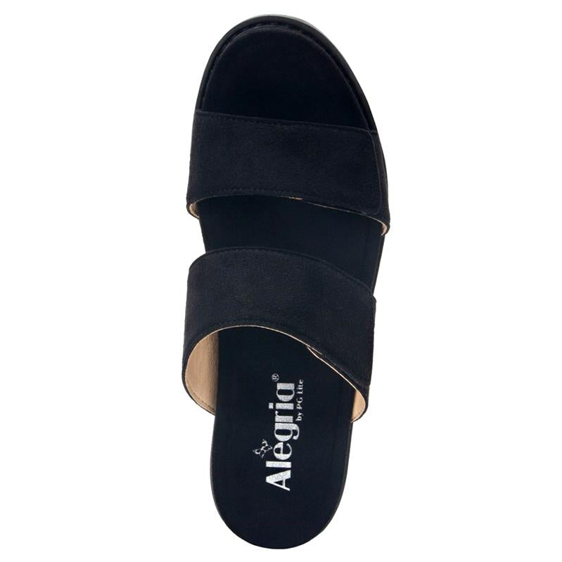 Alegria Tia Comfort Block Heel in Black