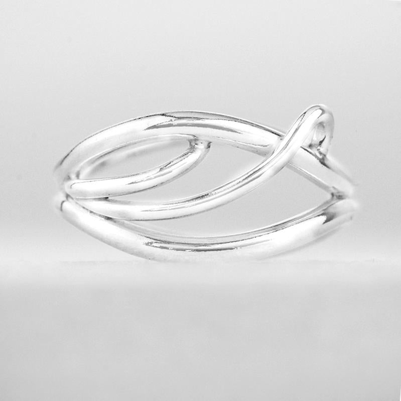 Constantine Designs Flame Ring Silver