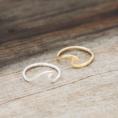 Glee Ring - Wave in Gold