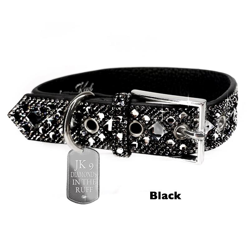 Diamonds in the Ruff Dog Collar - Small