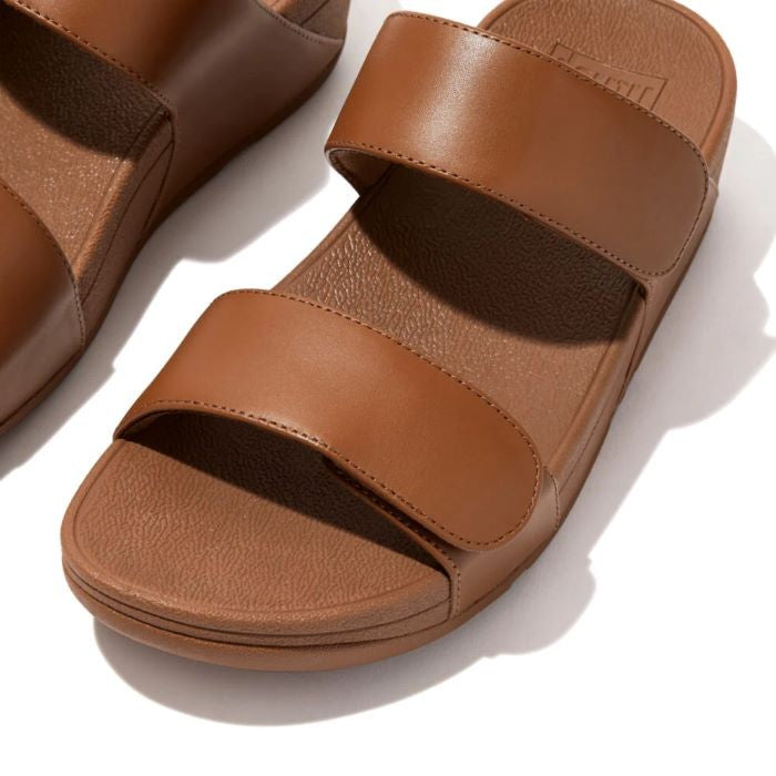 FitFlop Lulu Adjustable Backstrap Light Tan Leather