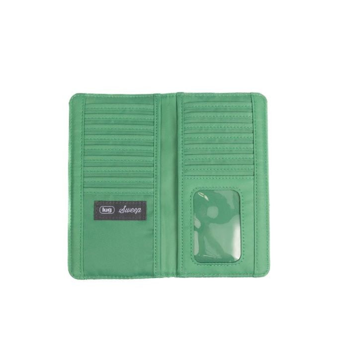 Lug Sweep Slim Flap Wallet
