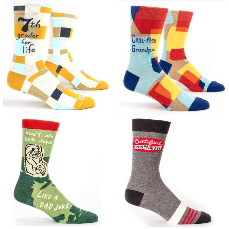 Blue Q Crew Socks - Men