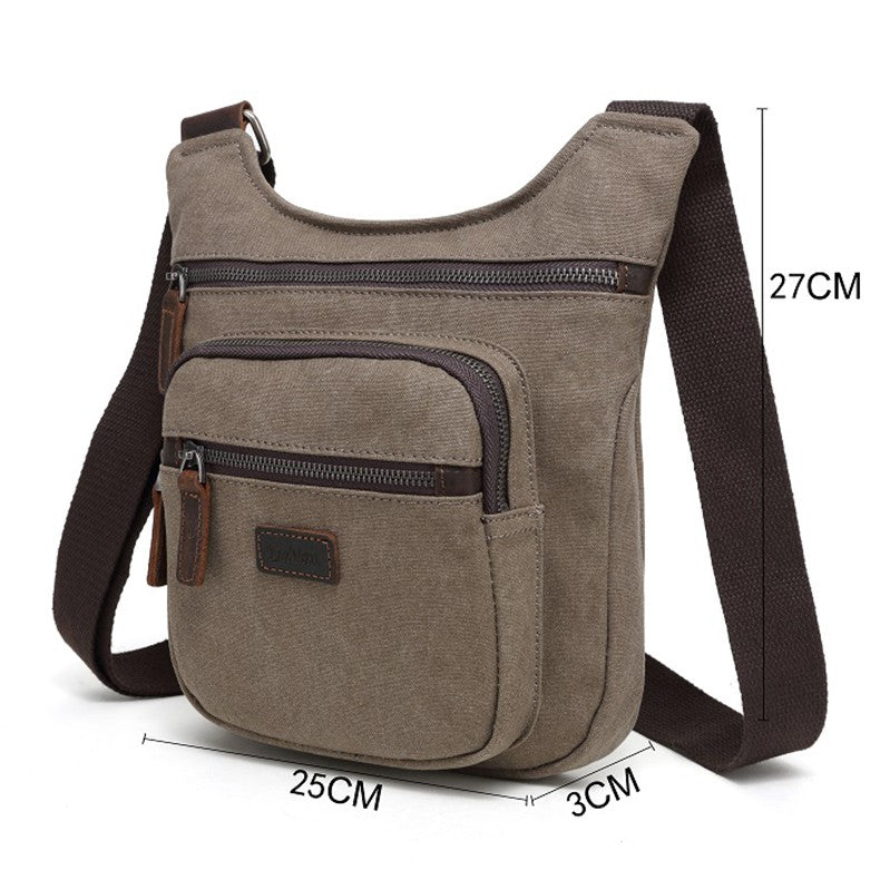 DaVan Small Canvas Shoulder Bag SSB 014