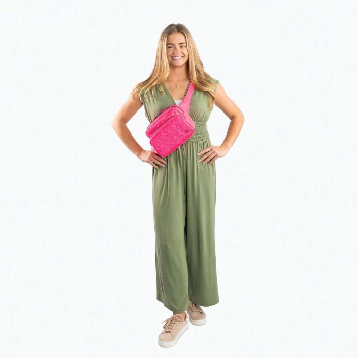 Lug Double Back Belt Bag