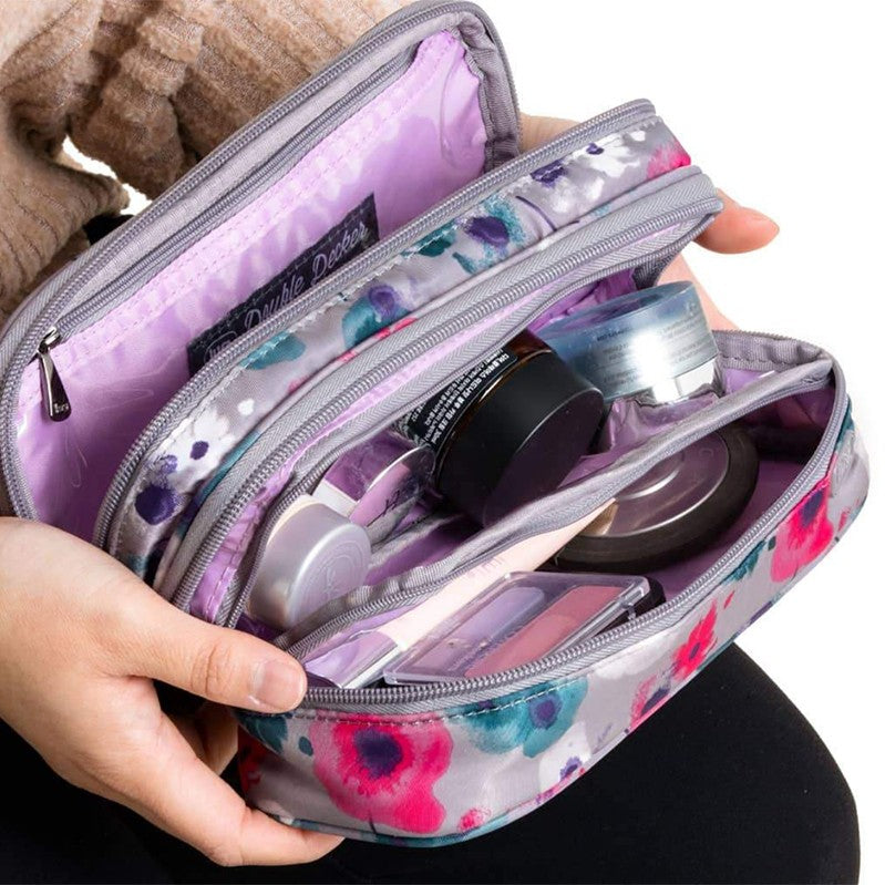 LUG Double Decker Cosmetic Pouch