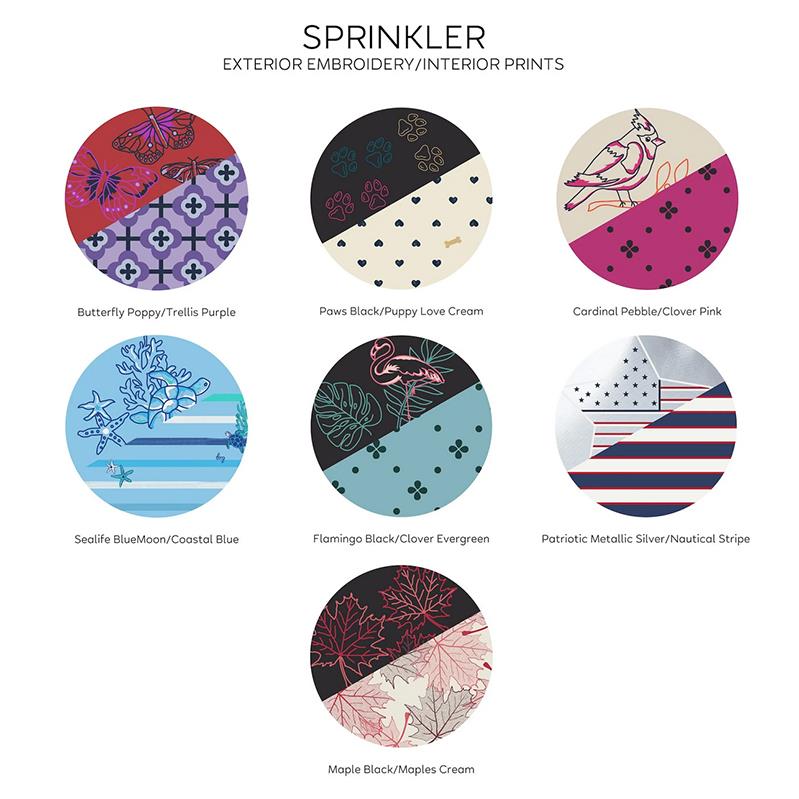 Lug Sprinkler Crossbody Bag