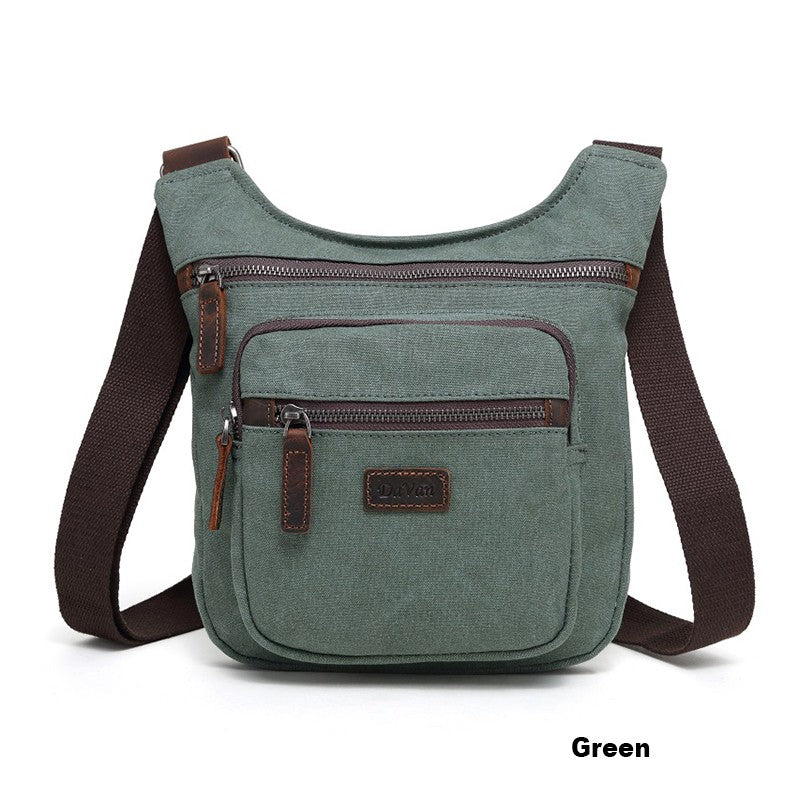 DaVan Small Canvas Shoulder Bag SSB 014