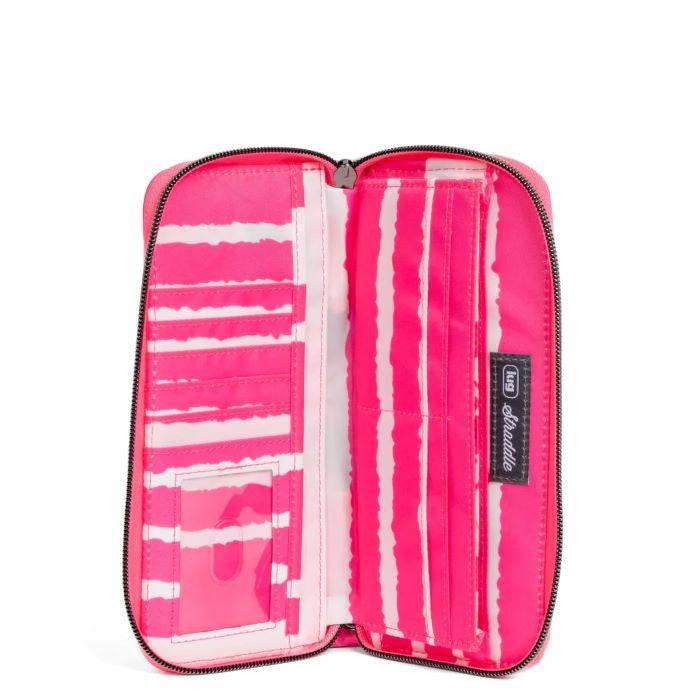 Lug Straddle Wristlet Wallet