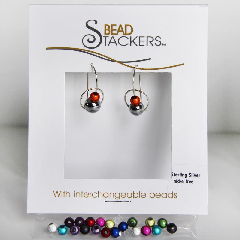 Bead Stackers Interchangeable Earrings - Orbital