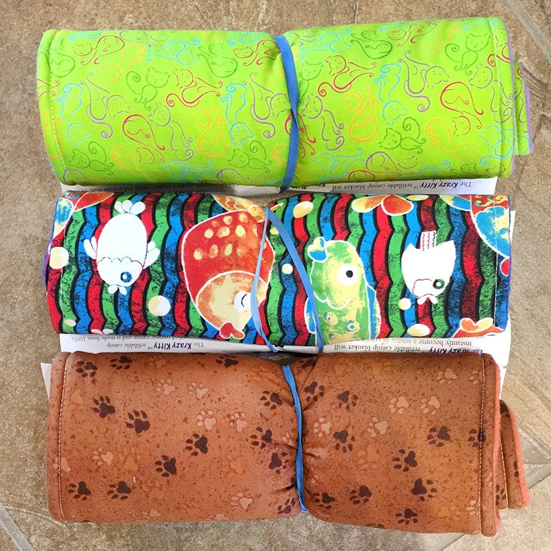 Krazy Kitty Cat Nip Blanket