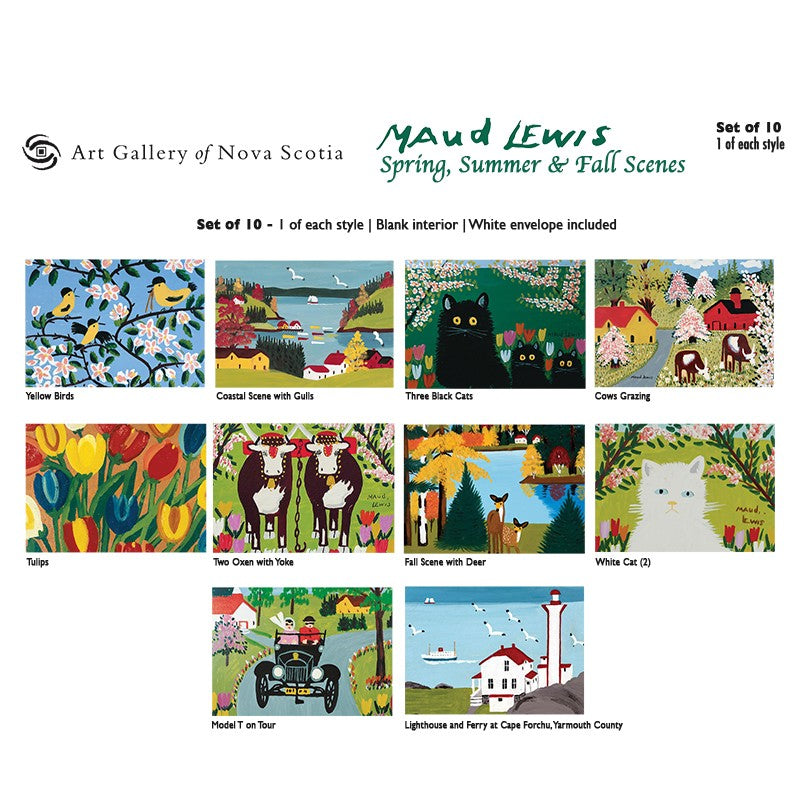 Maud Lewis Greeting Card Sets