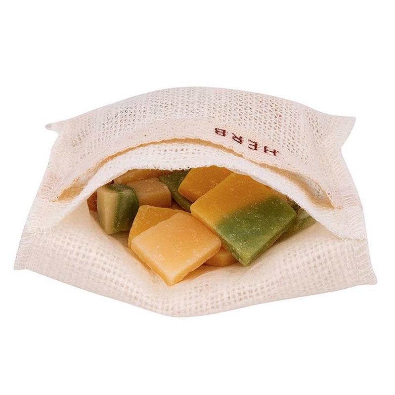 Deep Exfoliating Herbal Soap Bath Mitt