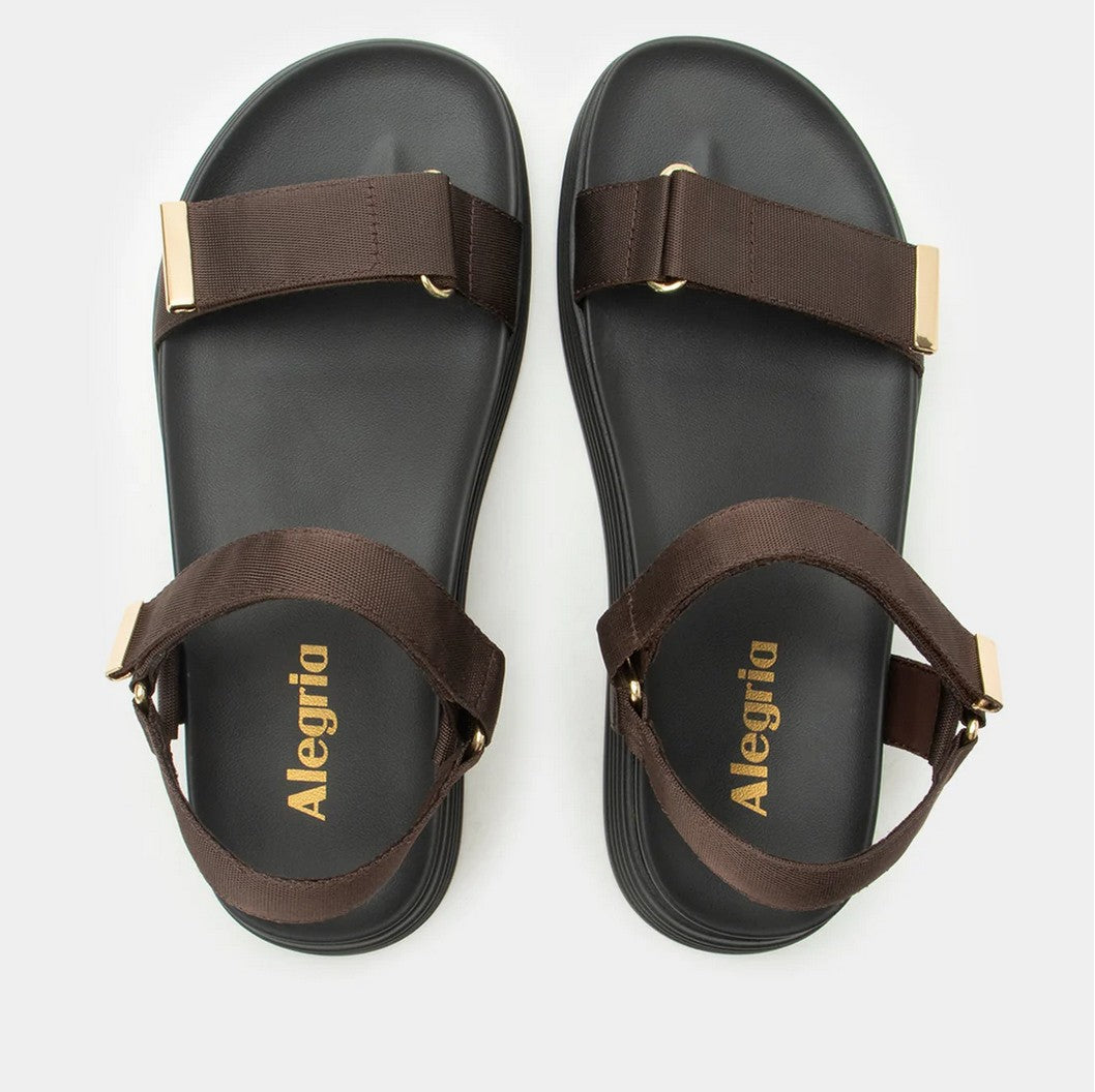 Alegria Allyson Chocolate Sandal
