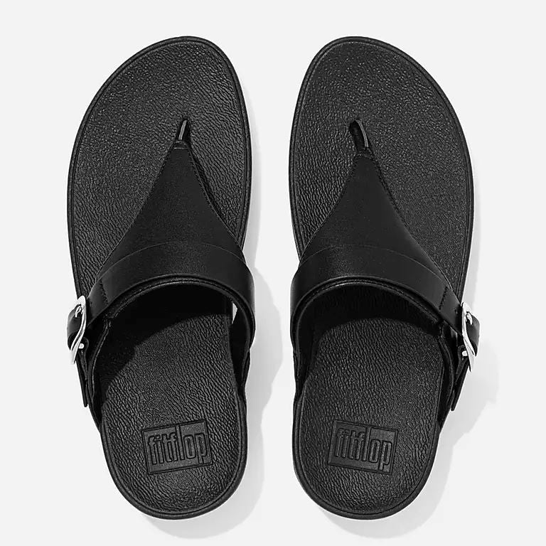 Lulu Adjustable Leather Toe-Post