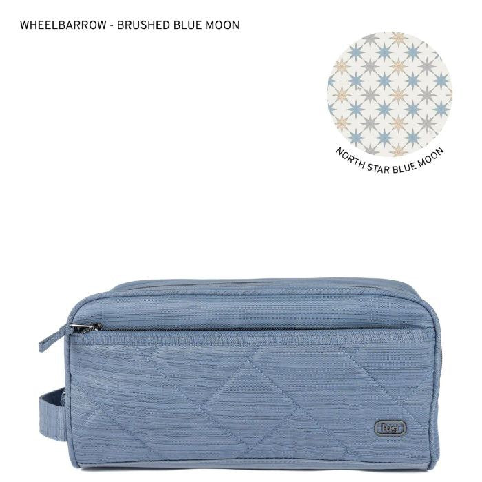 Lug Wheelbarrow Brushed Dopp Kit