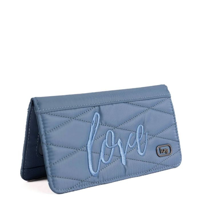 Lug Sweep Slim Flap Wallet