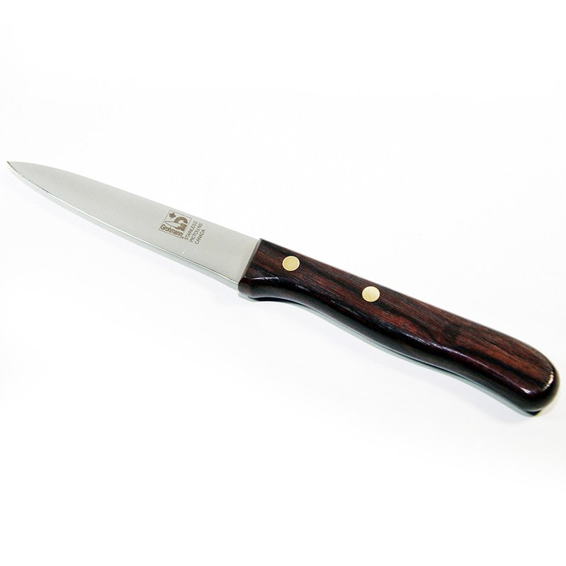Grohmann 3" Paring Knife Straight Regular