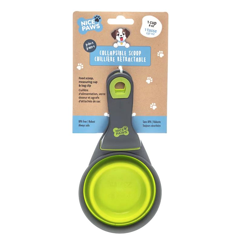 Nice Paws 3 in 1 Collapsible Food Scoop