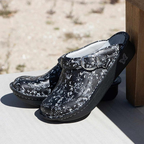 Alegria Seville Grey Gardens Clog