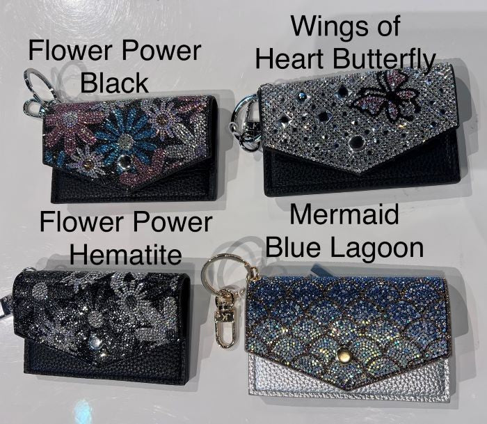 Jacqueline Kent Crystal Card Wallet