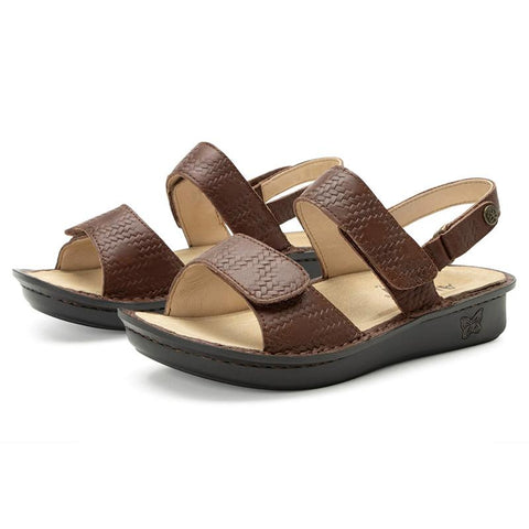Alegria Verona Basketry Coffee Sandal