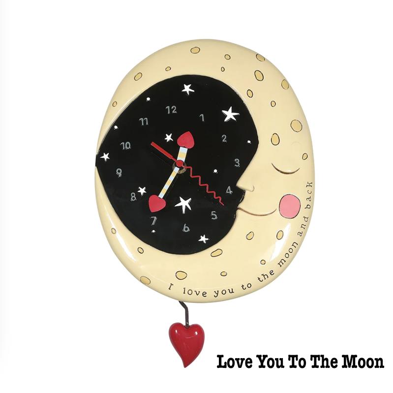 Allen Clock I Love You To The Moon