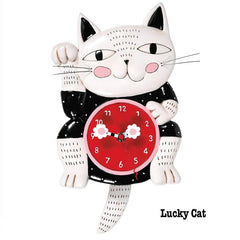 Allen Clock Lucky Cat