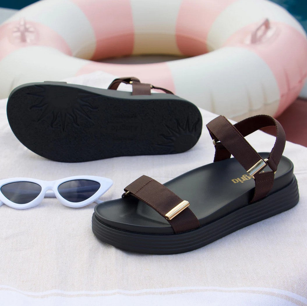 Alegria Allyson Chocolate Sandal