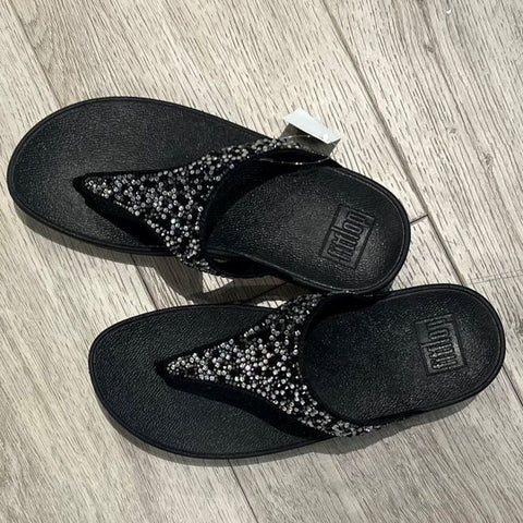 FitFlop Lulu Crystal Mix Toe-Post