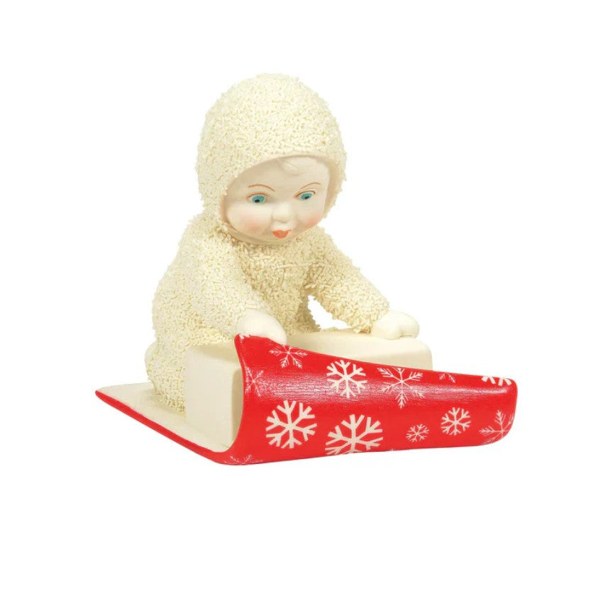 Snowbabies Wrapped Up In Christmas Figurine