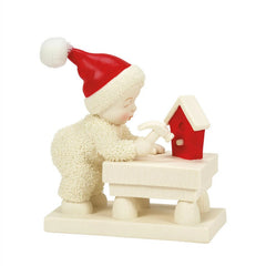Snowbabies Building for the Birdies Figurine