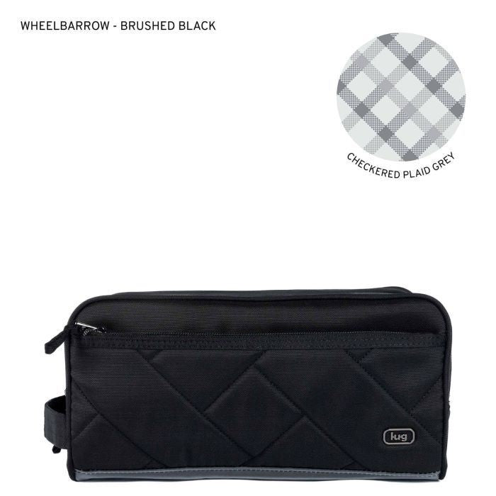 Lug Wheelbarrow Brushed Dopp Kit