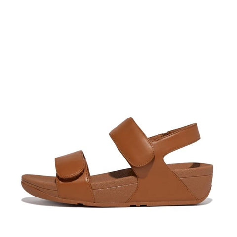 FitFlop Lulu Adjustable Backstrap Light Tan Leather