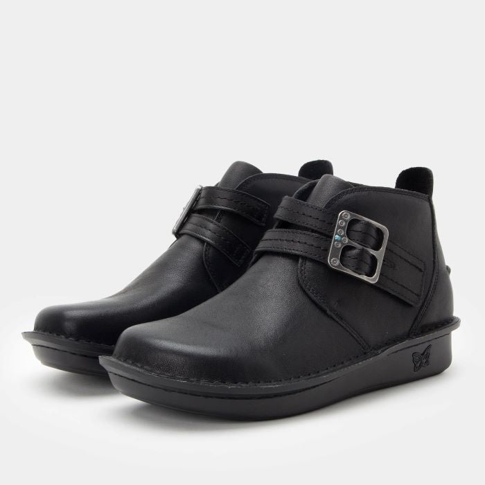 Alegria Caiti Boot in Washed Black