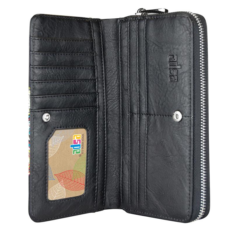 ESPE Clutch Zipper Wallet Folie