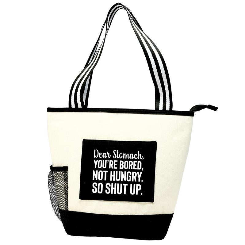 Insulated Canvas Lunch Tote