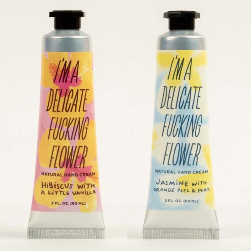 Blue Q Hand Cream I'm a Delicate Fucking Flower
