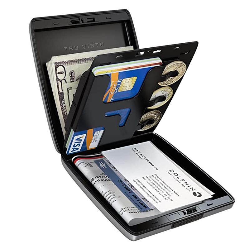 Tru Virtu Classic Line Wallet Money And Cards (RFID Blocking)