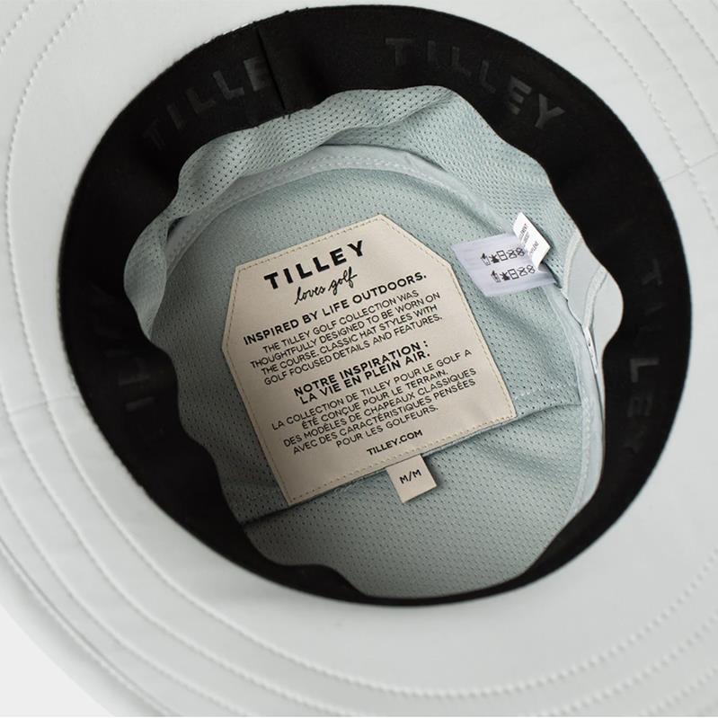 Tilley The Clubhouse Golf Hat in Light Grey
