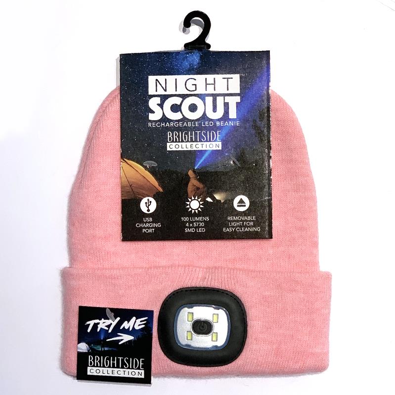 Light Hat Night Scout Beanie Charging Night Scout Rechargeable LED