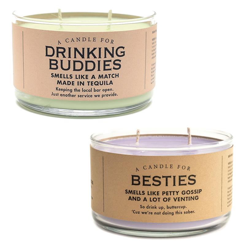 Whiskey River Soap Co. 2-Wick Soy Candles