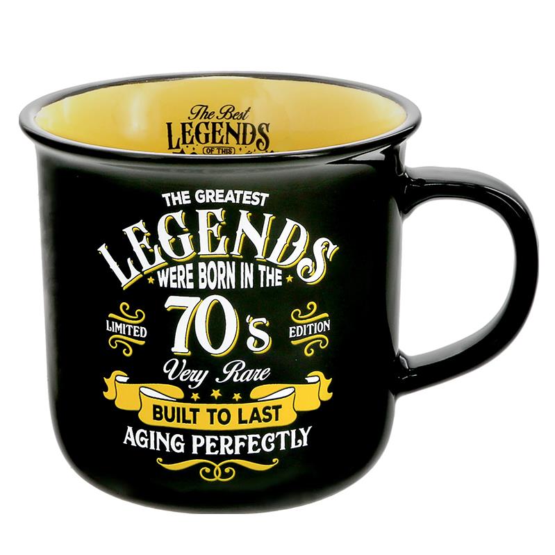 Campfire Style Legends Stoneware Mug