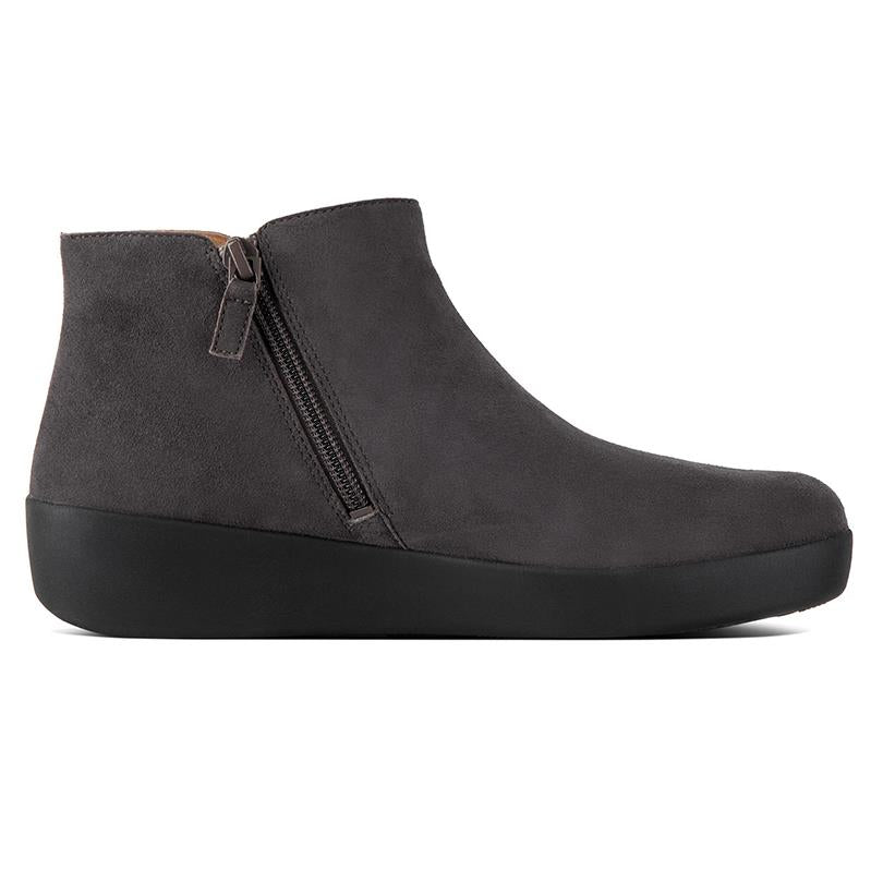 FitFlop Sumi Ankle Boot - Steel Grey