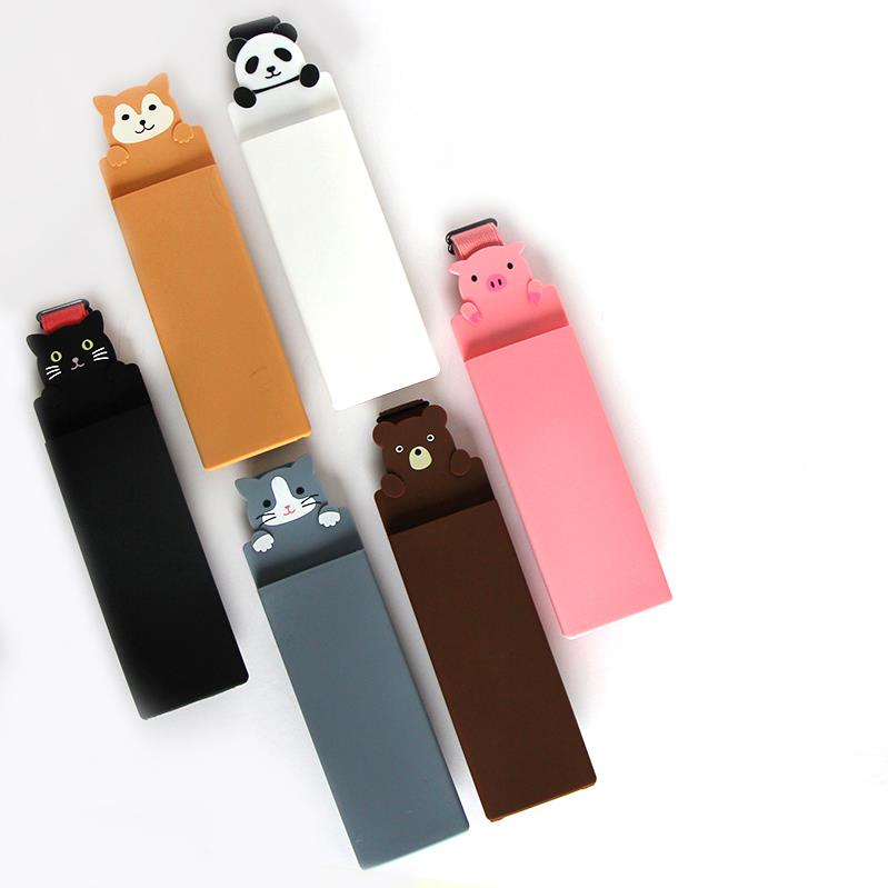 Silicone Book Band Pen Case