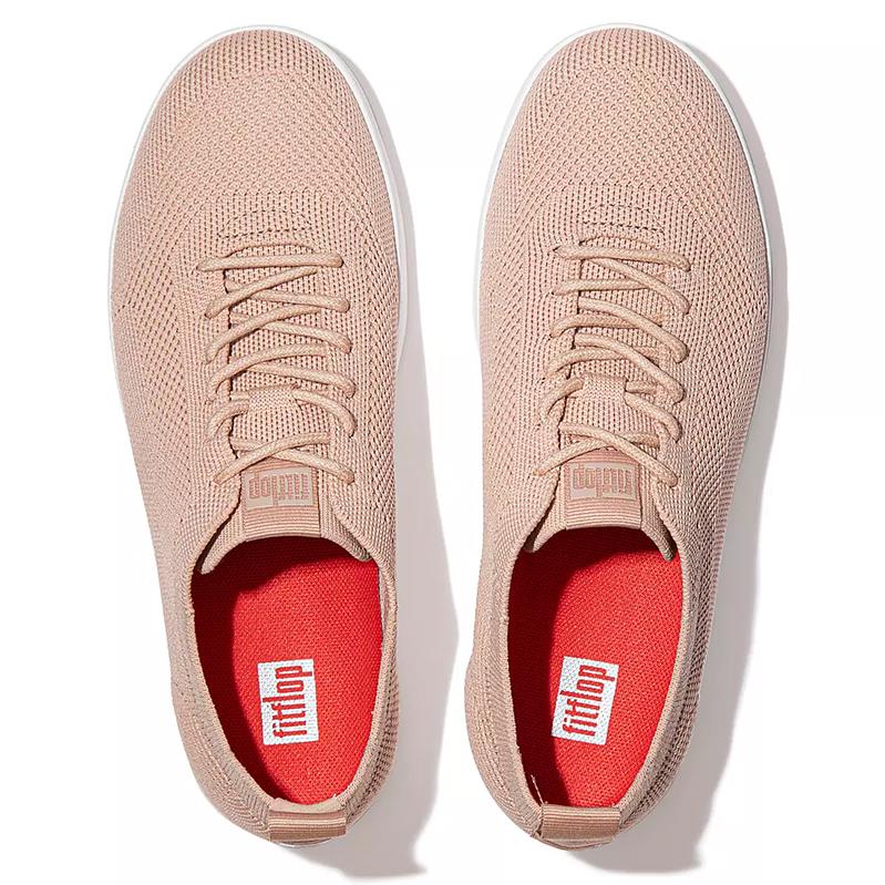 FitFlop Rally Airyknit Sneakers Blush